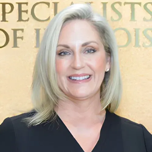 Kelly Mendicino cosmetic care coordinator at DSI Hair Algonquin IL